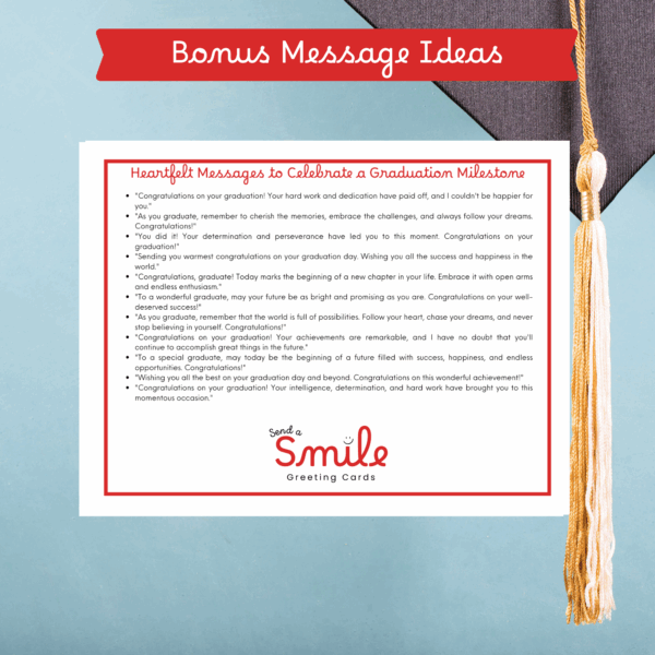 Graduation Card for High School/ Graduation Card for College/ 8th Grade Graduation Card/ Printable/ Simple Design/ Graduation 2025 - Image 3